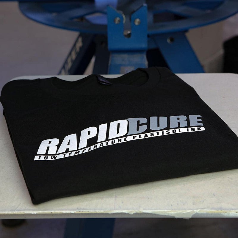 Screen Print Direct حبر الطباعة بالشاشة Rapid CureÂ® رمادي (8 أونصة) - حبر بلاستيسول للطباعة بالشاشة، طلاء قماش سريع التجفيف - طباعة الشاشة مباشرةÂ®، صنع في الولايات المتحدة - Image 4